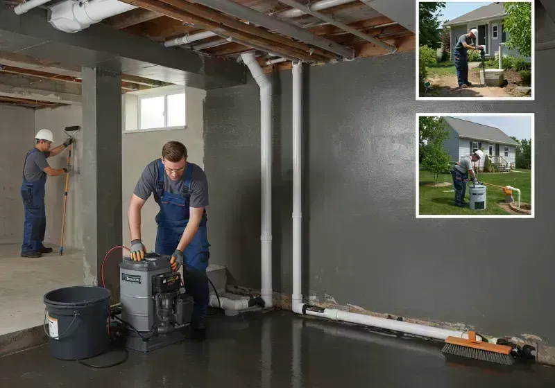 Basement Waterproofing and Flood Prevention process in Old Westbury, NY